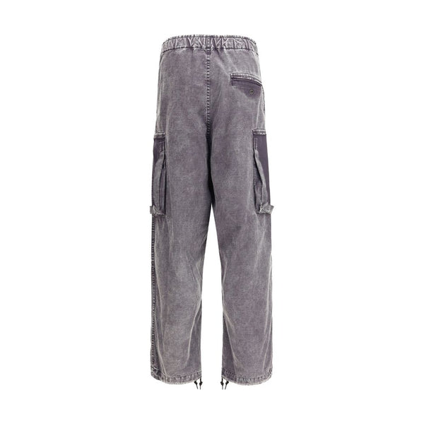Maison Mihara Yasuhiro Black Cotton Cargo Pants