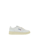 Autry White Calf Leather Bos Taurus Sneakers