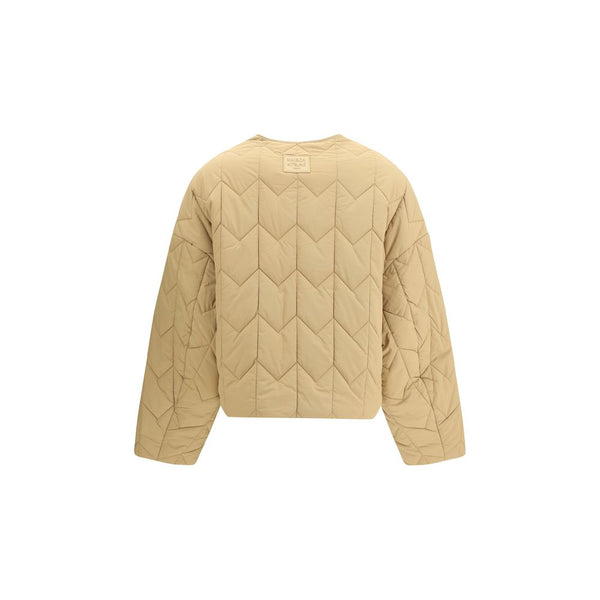 Maison Kitsuné Brown Polyamide Shell Jacket