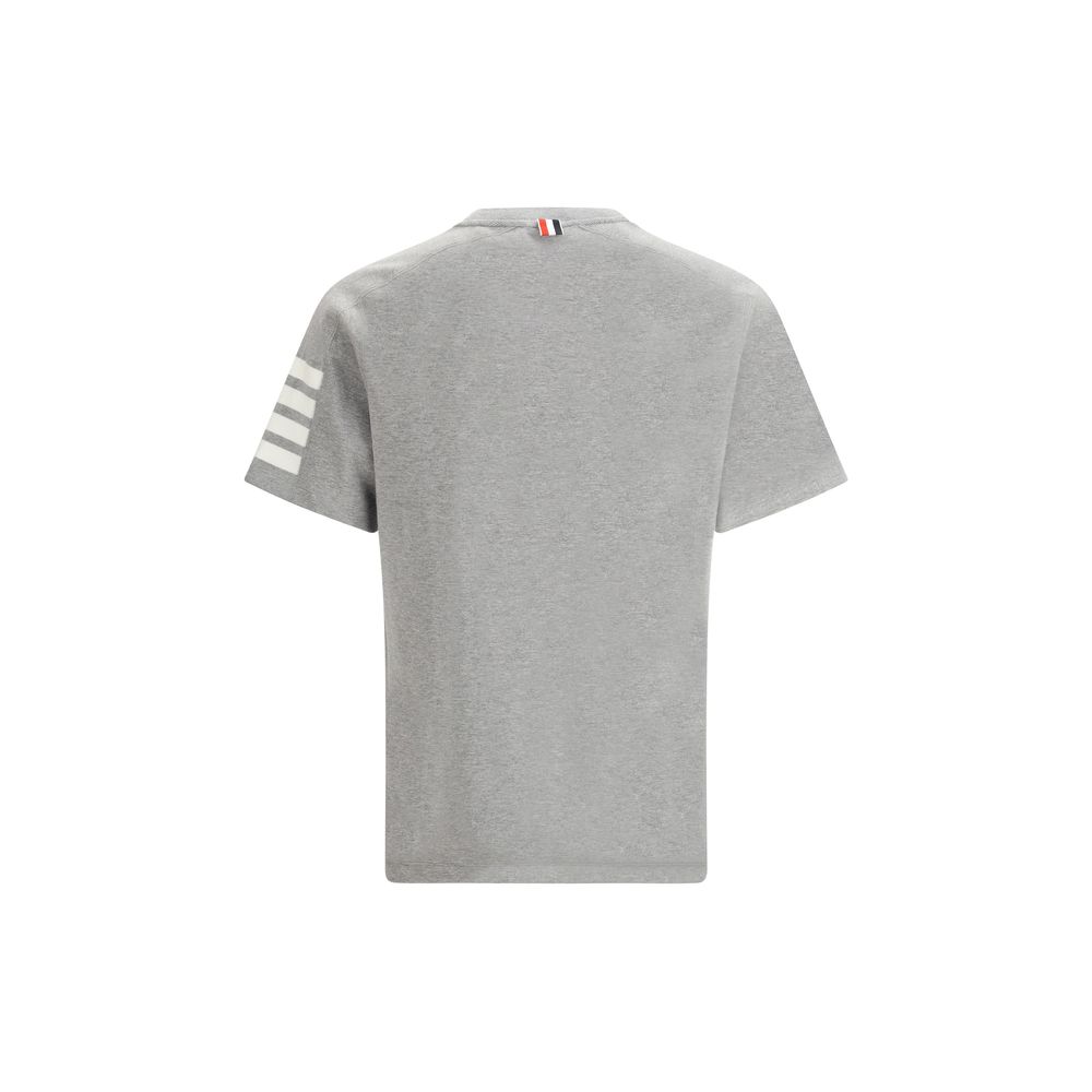 Thom Browne Gray Cotton T-Shirt