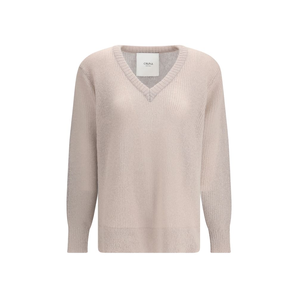 Cruna Gray Mohair Sweatshirt