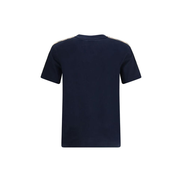 Burberry Blue Cotton T-Shirt