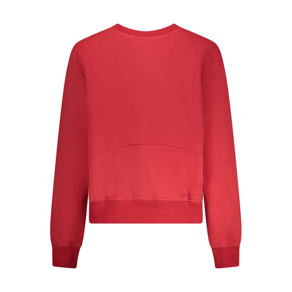 North Sails Red Cotton Women Sweatshirt