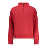 North Sails Red Cotton Women Sweatshirt