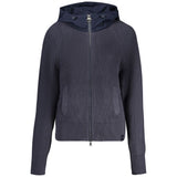 North Sails Blu Polyester Women Cardigan