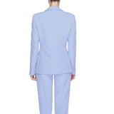 Silence Purple Polyester Blazer