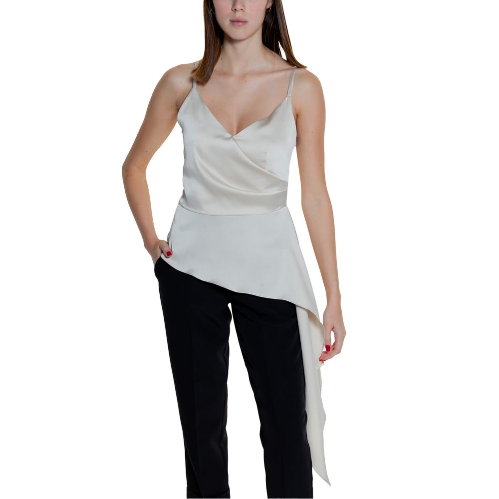 Silence Cream Polyester Top