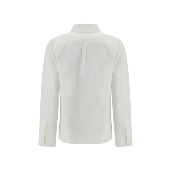 Max Mara White Cotton Dress Shirt