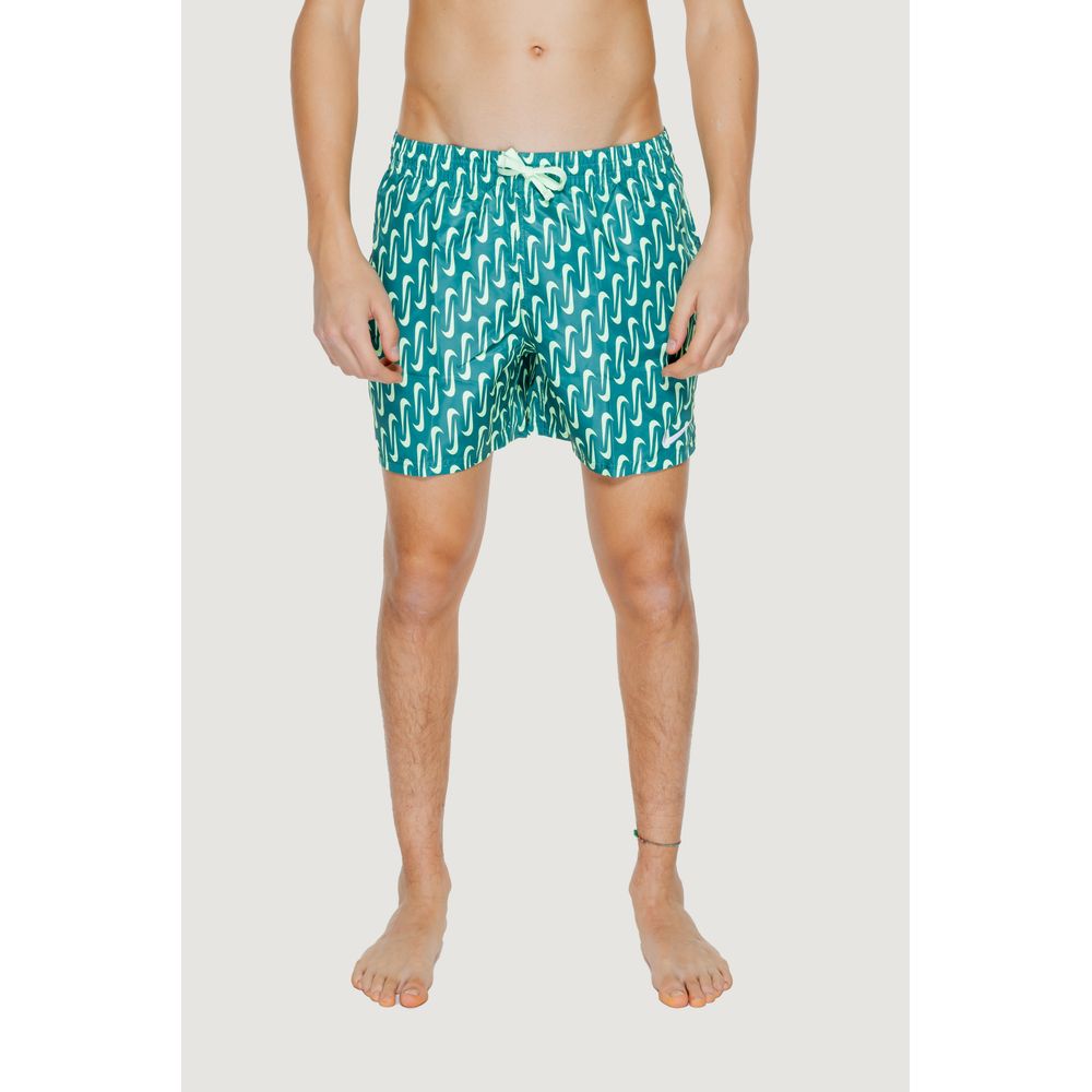 Nike Green Polyester Swim Shorts