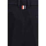 Thom Browne Blue Polyester Bermuda Shorts
