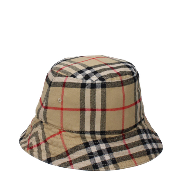 Burberry Beige Cotton Bucket Hat