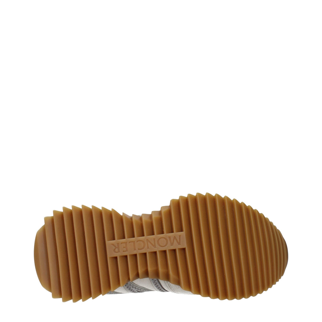 Moncler Gray Fabric Sneakers