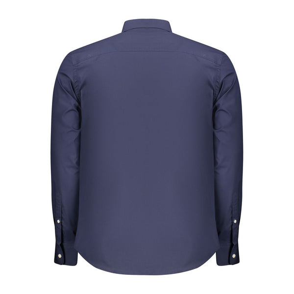 North Sails Blu Cotton Mens Shirt