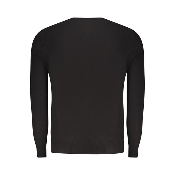 North Sails Black Viscosa Men Sweater