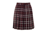 Dolce & Gabbana Bordeaux Wool Mini Skirt