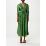 Kaos Bicolor Silk Casual Dress