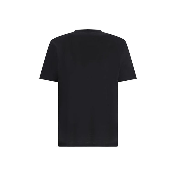 Balmain Black Cotton T-Shirt