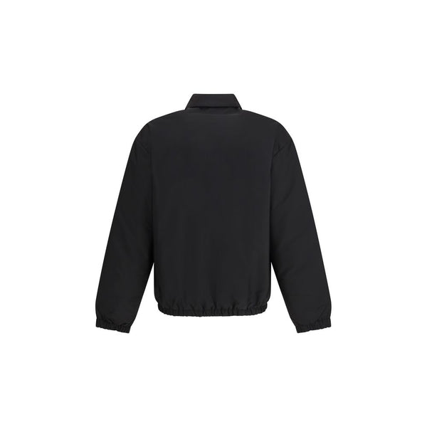 Prada Black Recycled Polyamide Full-Length Jacket