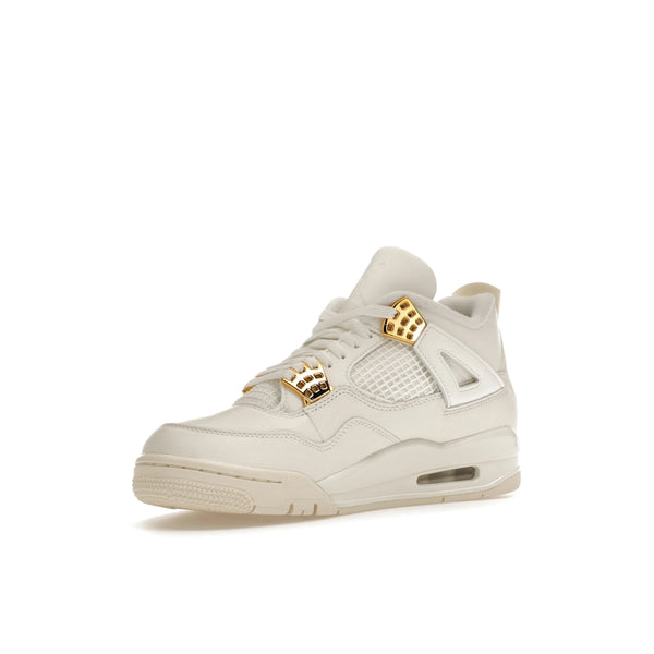 Jordan 4 Retro Metallic Gold (Women's)