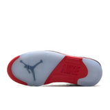 Jordan 5 Retro Fire Red Black Tongue