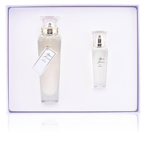 Adolfo Dominguez Agua Fresca Profumo Eau De Toilette Set 3 Pezzi Eleganza Delle Rose Bulgariche