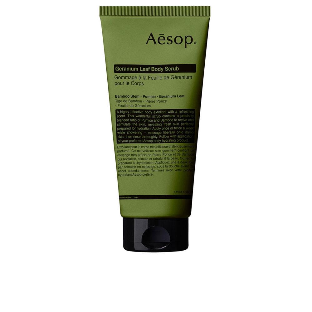 Aesop Geranium Leaf Scrub Per Il Corpo Pelle Morbida E Rinnovata