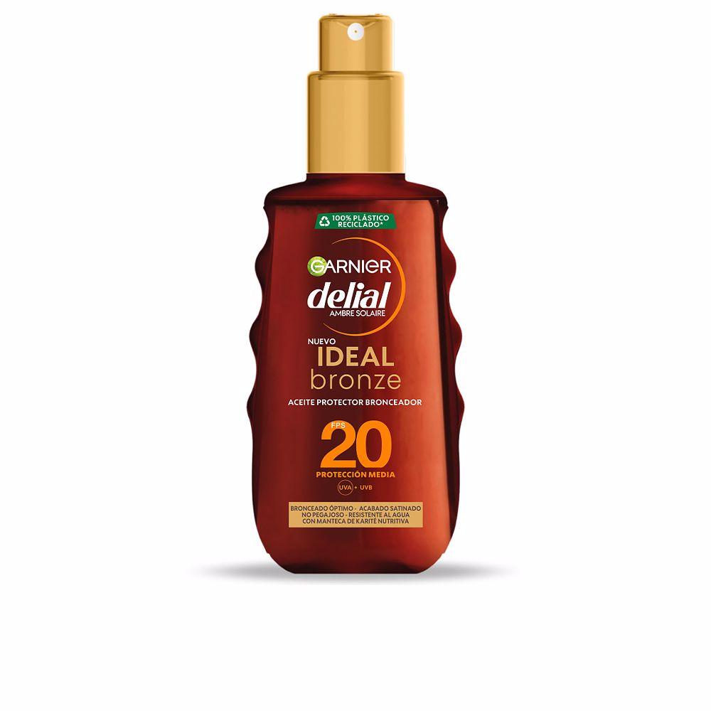 Garnier Delial Ideal Bronze Olio Cosmetico Protettivo Solare SPF20 Sun Kissed Glow