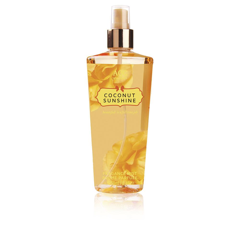 Aqc Fragrances Body Mist Coconut Sunshine Viaggio Tropicale