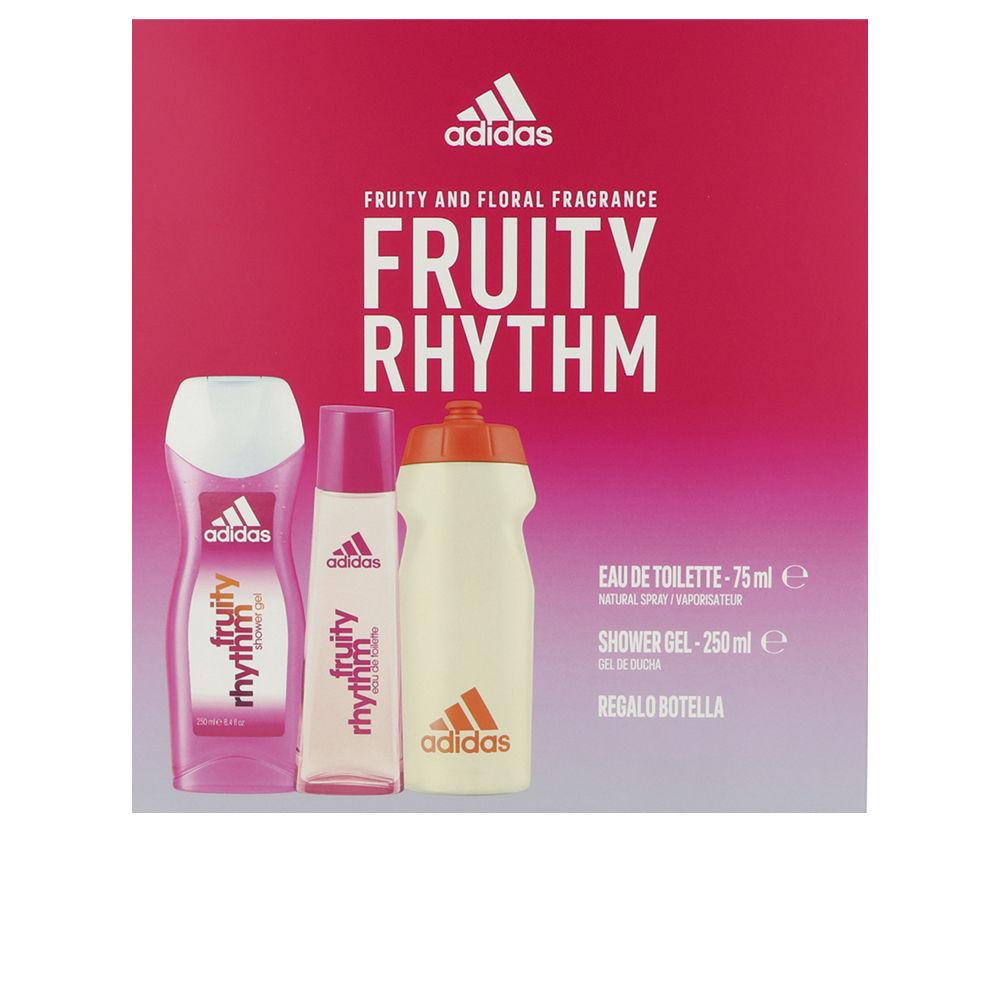 Adidas Woman Fruity Rhythm Profumo Eau De Toilette Set Estate Attiva