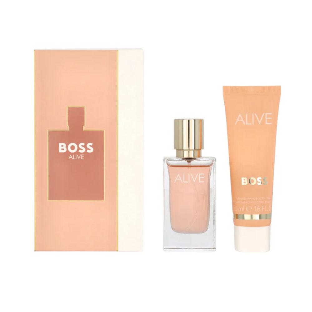 Hugo Boss-Boss Alive Set Profumo Eau De Parfum Vivi Con Fiducia