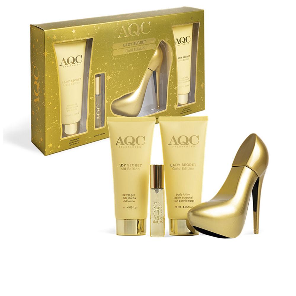 Aqc Fragrances Lady Secret Gold Edition Set Regalo Profumo Eau De Toilette Eleganza Senza Tempo