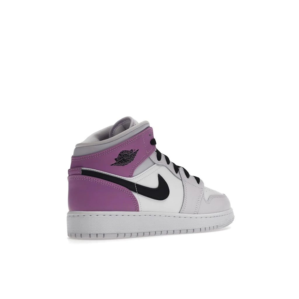 Jordan 1 Mid Barely Grape (GS)