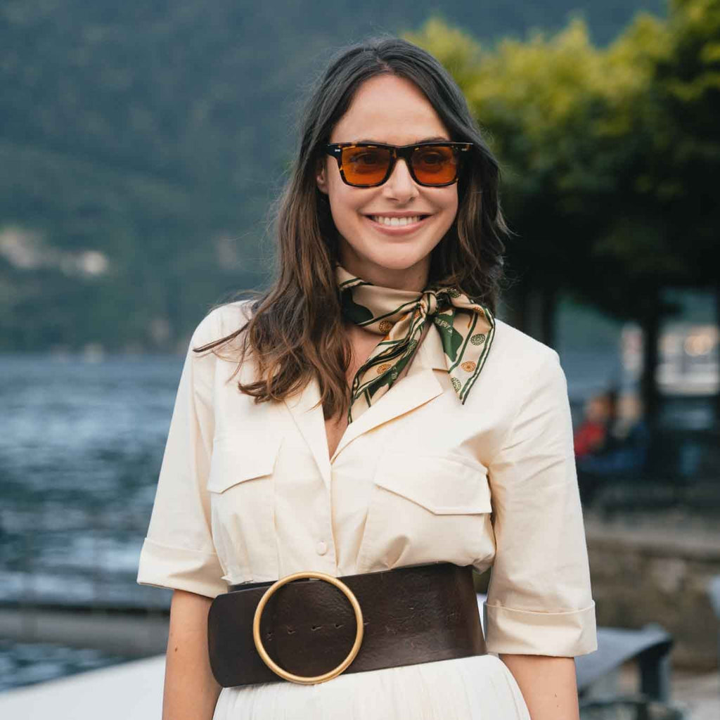 Denim Eco Dark Havana | Orange