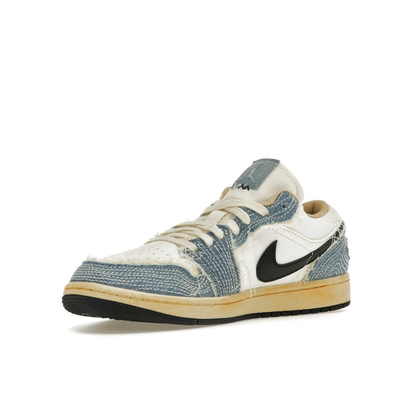 Jordan 1 Low SE WRMK Sashiko blu