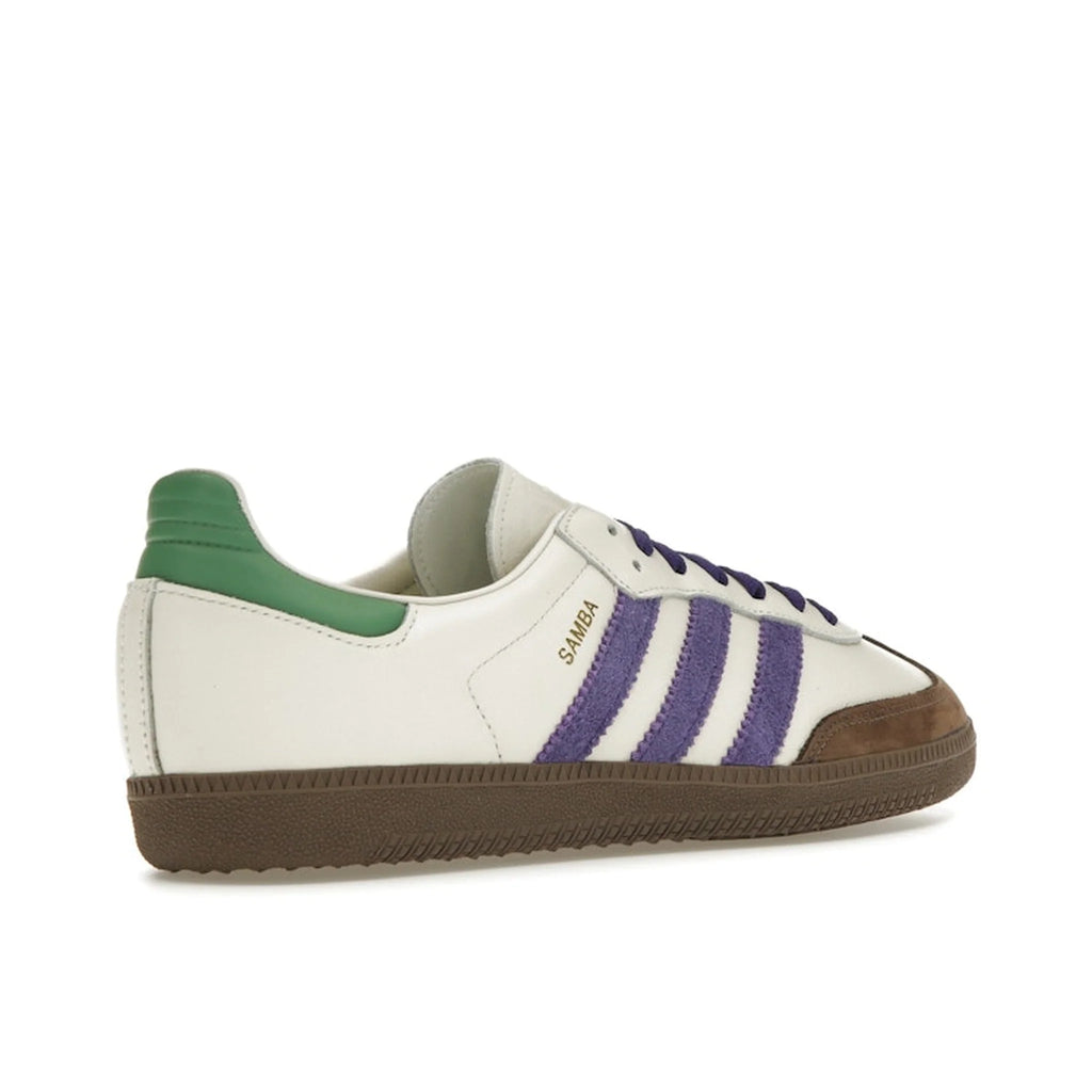 adidas Samba OG Off White Core Purple Green Brown (Women's)