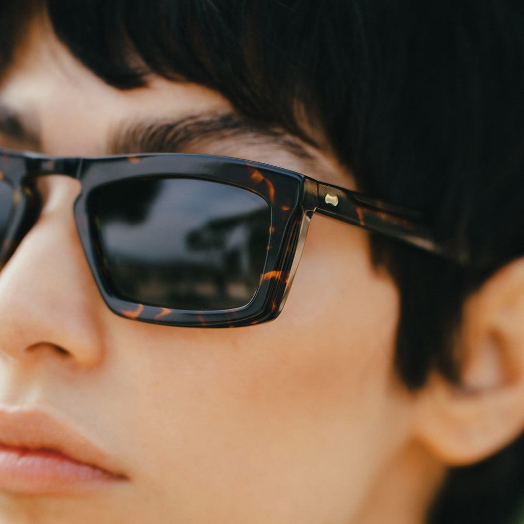 Leaf Eco Dark Havana | Bottle Green