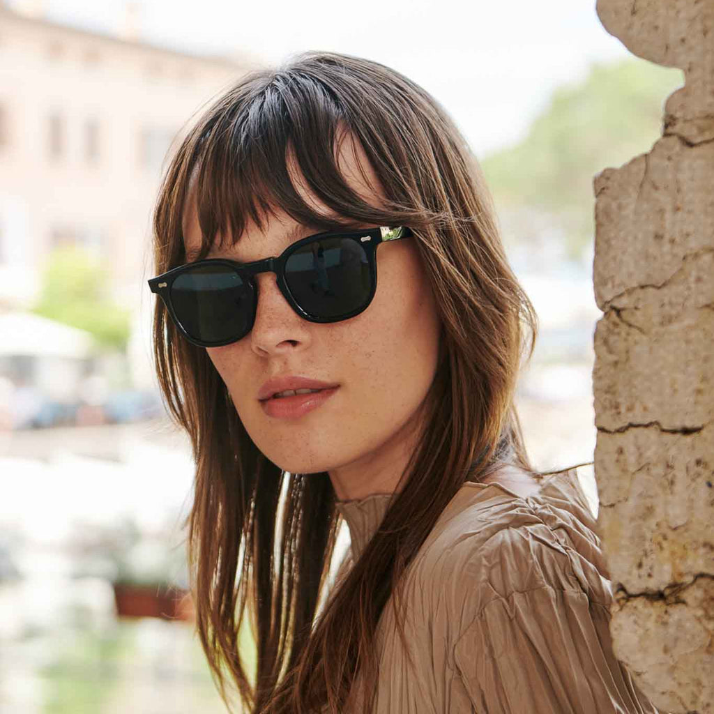 Twill Eco Black | Bottle Green