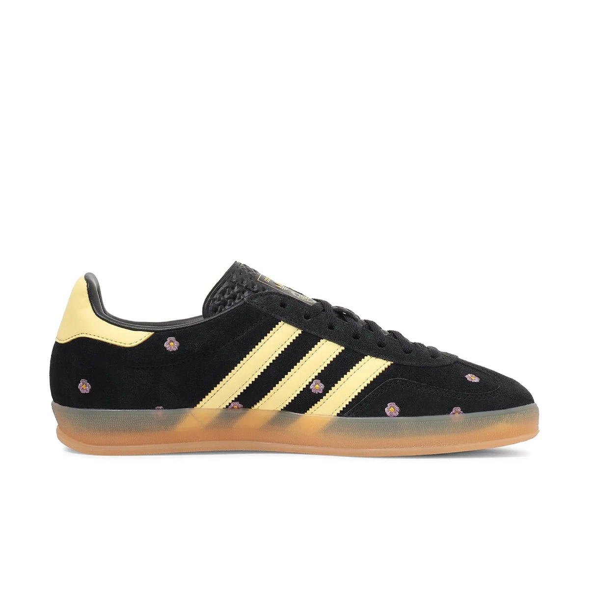 adidas Gazelle Indoor Core Black Almost Yellow Floral
