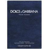 DOLCE&GABBANA POUR HOMME EAU DE TOILETTE 125 ML