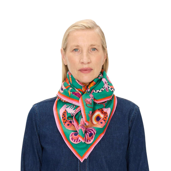 Foulard Quadrato Botanique