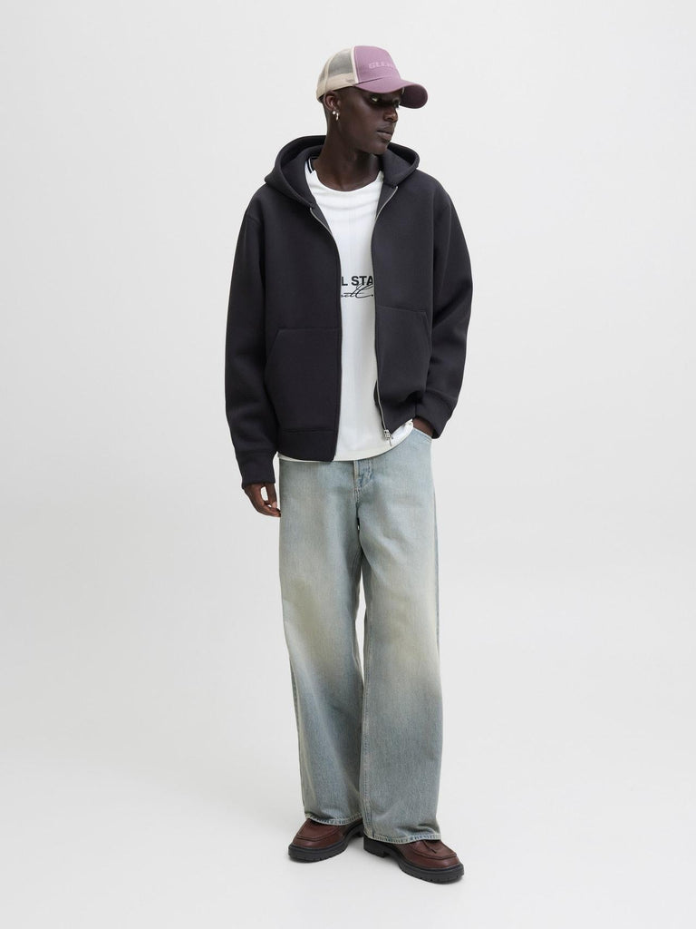 JACK AND JONES JCOCOVER SCUBA SWEAT ZIP HOOD NOOS