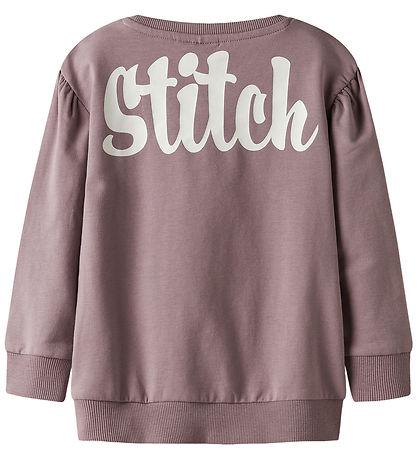 NAME.IT NMFARINA STITCH SWEAT BRU WDI