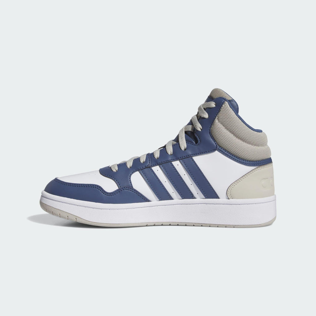 ADIDAS HOOPS 3.0 MID       FTWWHT/PREBLU/PUTGRE
