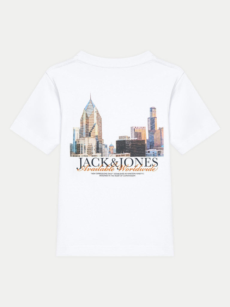 JACK JONES KIDS JORBOSTON PHOTO TEE SS CREW NECK JNR