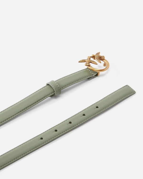 PINKO LOVE BERRY H2 BELT.LOW VITELLO