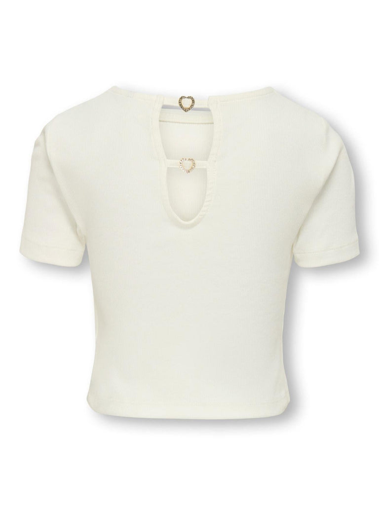 ONLY KIDS KOGRENE LIFE S/S OPEN BACK TOP JRS