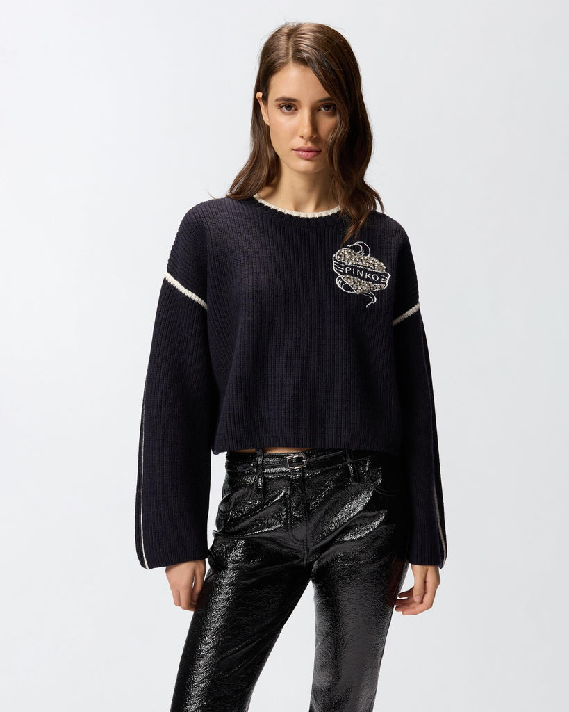 PINKO ALICUDI MAGLIA CORDONETTO 100