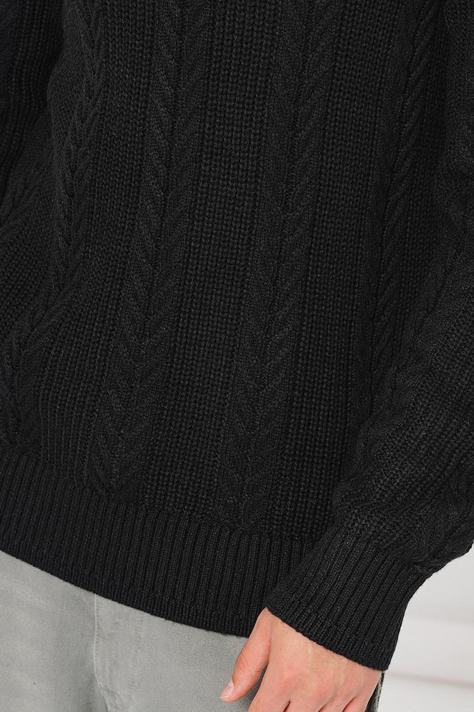 JACK AND JONES JCOCIPHER KNIT ROLL NECK