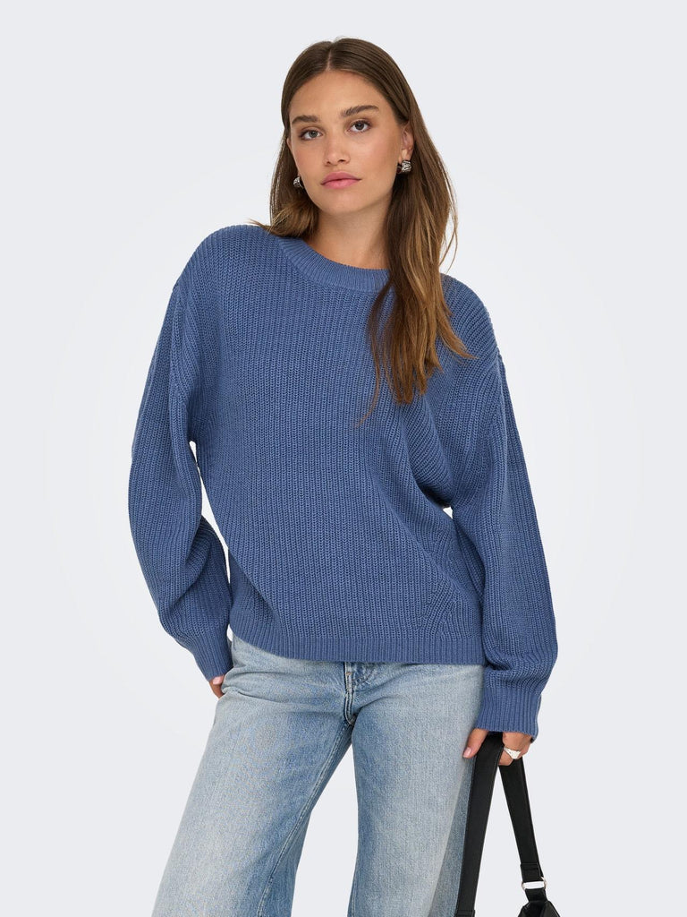 ONLY ONLMILOUZ LS RIB PULLOVER KNT NOOS