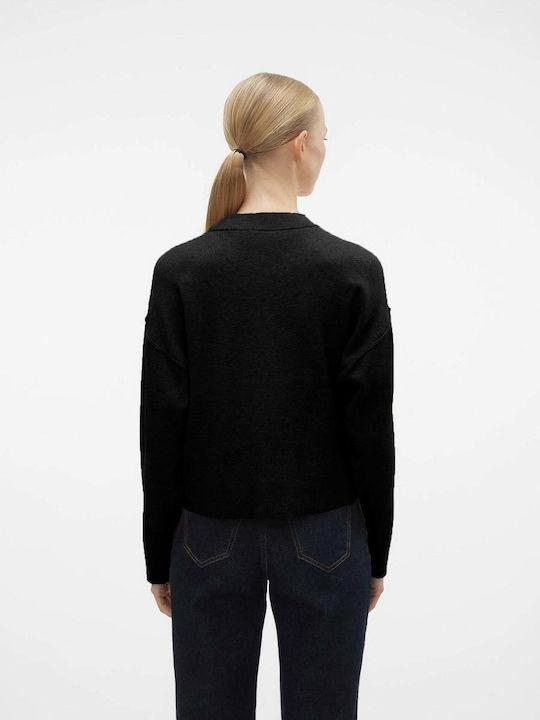 VERO MODA VMGOLD LINK LS SHORT O-NECK PULLOVER BOO